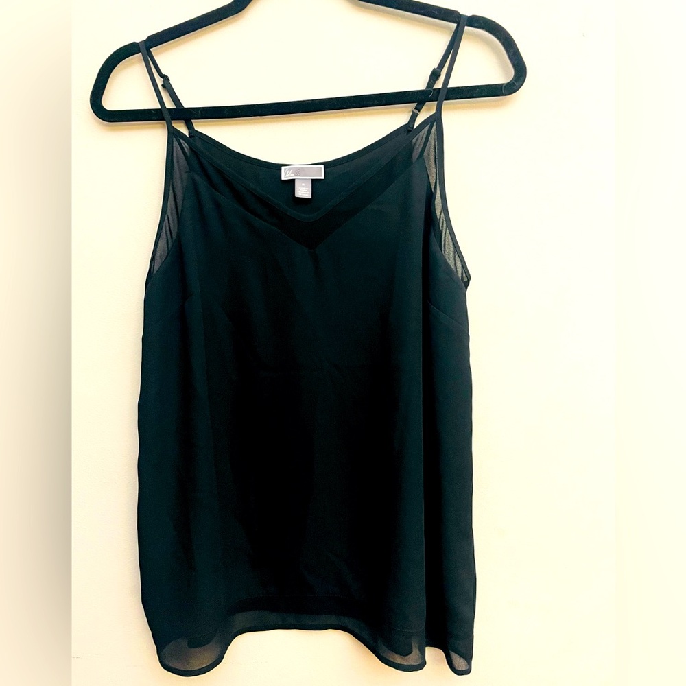 Chaldea28 Blabk Sleeveless Tops Size M